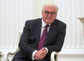 Федеральный президент Федеративной Республики Германия Франк-Вальтер Штайнмайер.