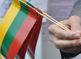 Флаг Литвы.