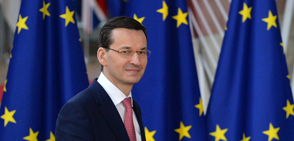 Премьер-министр Польши Матеуш Моравецкий Премьер-министр Польши Матеуш Моравецкий