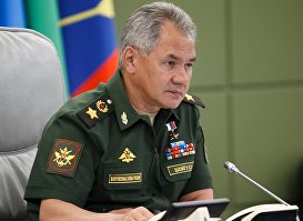 Министр обороны РФ Сергей Шойгу