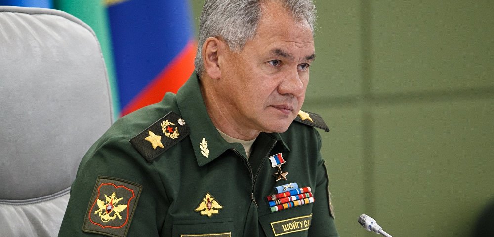 Министр обороны РФ Сергей Шойгу