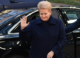 Президент Литвы Даля Грибаускайте