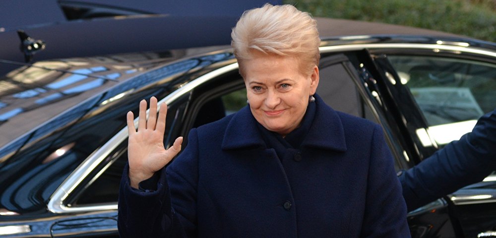 Президент Литвы Даля Грибаускайте