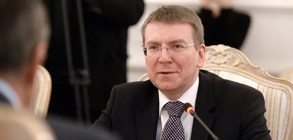 Глава МИД Латвии Эдгар Ринкевич