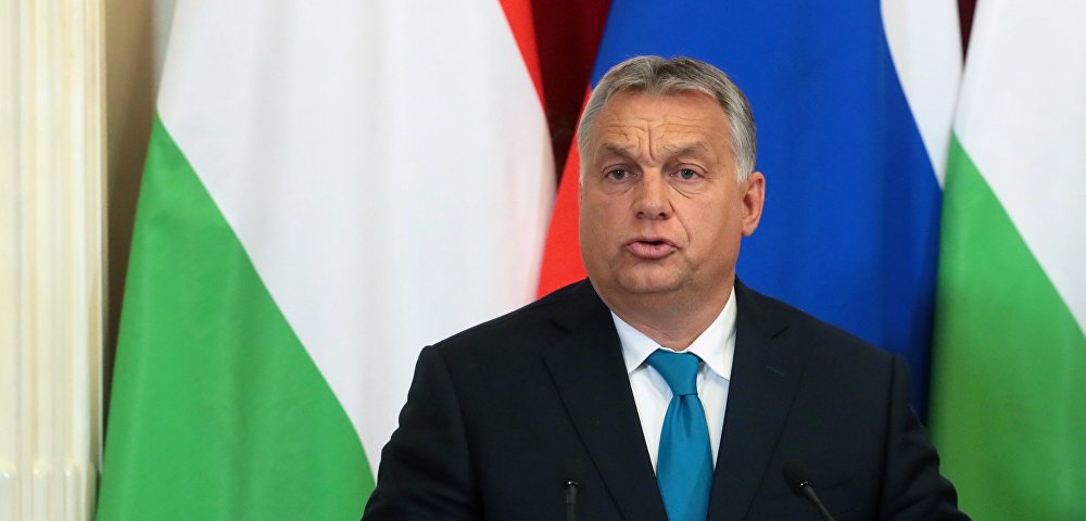 Встреча президента РФ В. Путина с премьер-министром Венгрии В. Орбаном