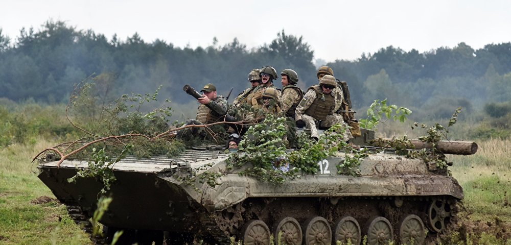 Военные учения "Рэпид трайдент-2018" на Украине Военные учения "Рэпид трайдент-2018" на Украине