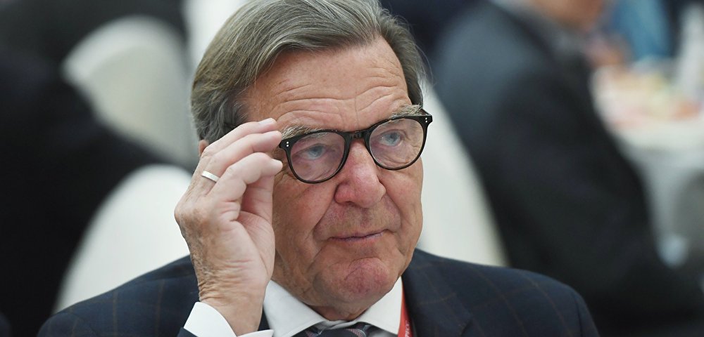 Председатель комитета акционеров Nord Stream 2 Герхард Шредер