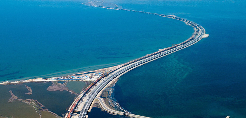 Крымский мост через Керченский пролив