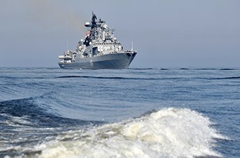  Президент РФ В. Путин принял участие в праздновании Дня ВМФ РФ в Санкт-Петербурге