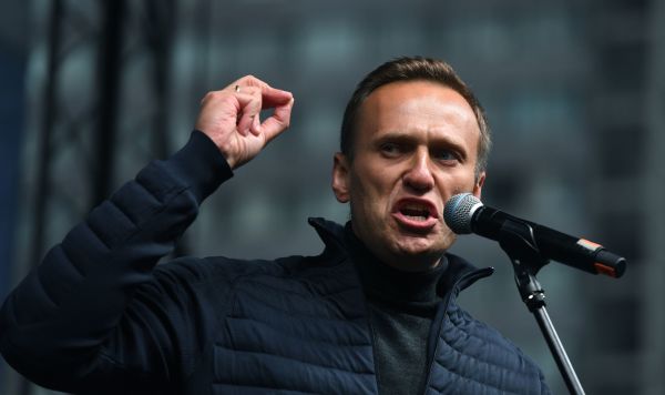 Российский оппозиционер Алексей Навальный