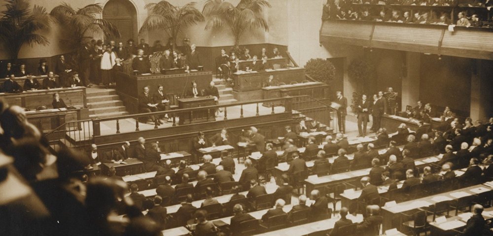 Официальное открытие Лиги Наций, 15 ноября 1920 года