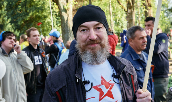Организатор "Бессмертного полка" в Эстонии Алексей Есаков
