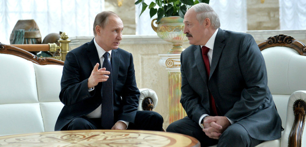 Владимир Путин и Александр Лукашенко Владимир Путин и Александр Лукашенко